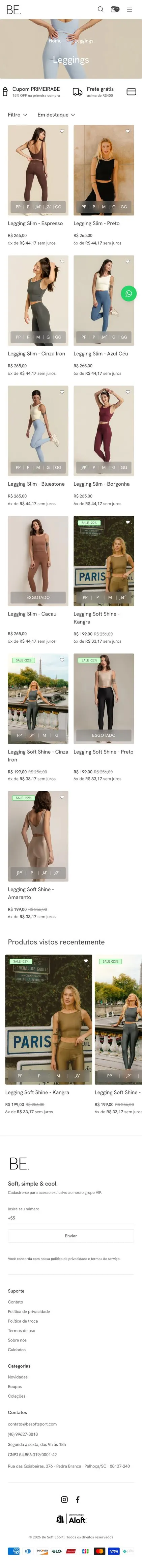 Be Soft Sport — Collection