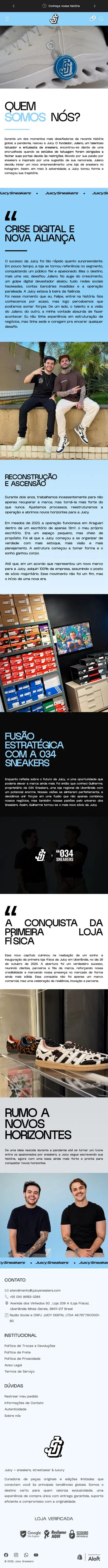 Juicy Sneakers — About us