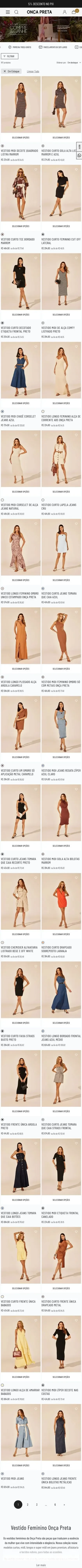 Onça Preta — Collection