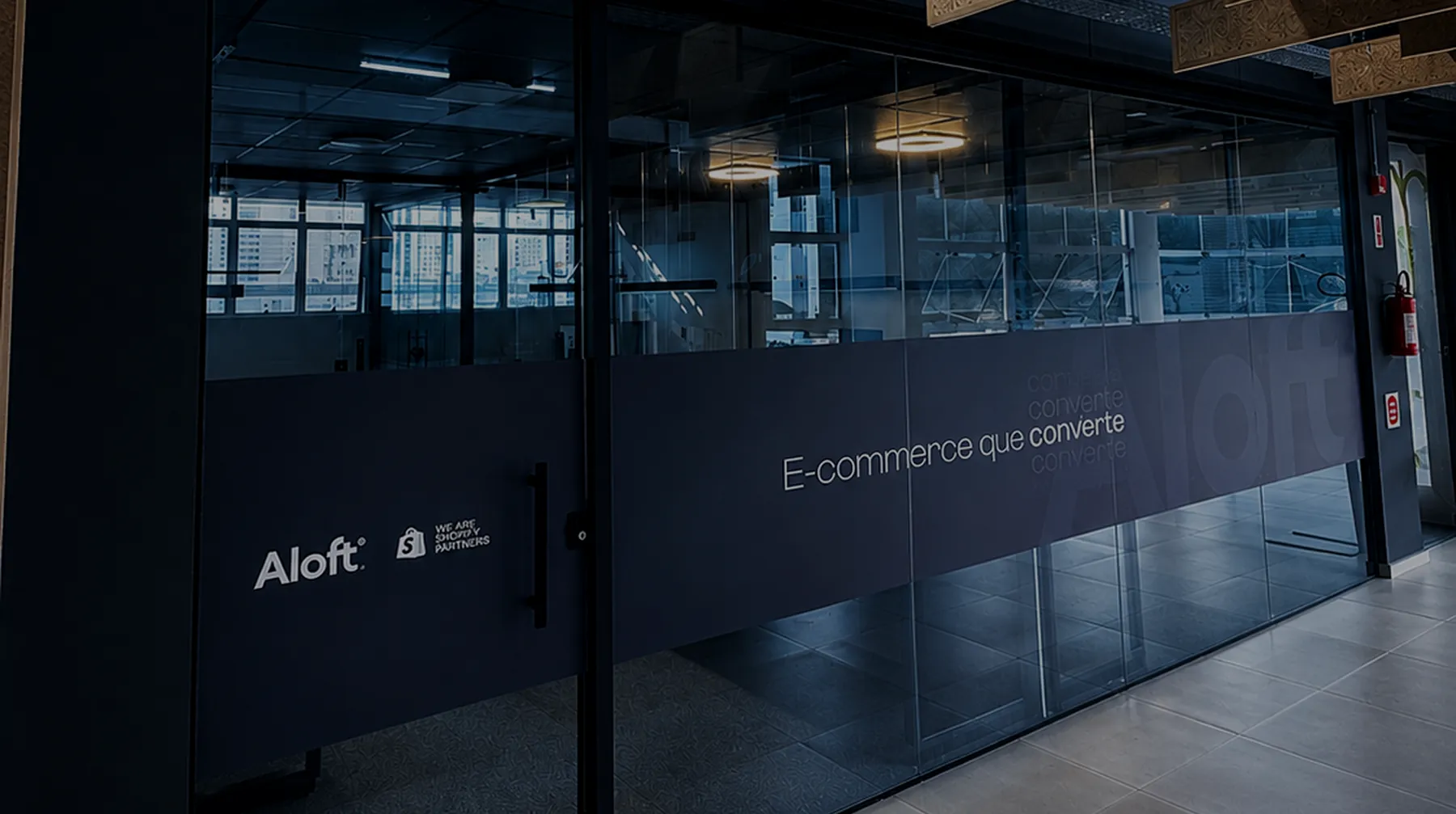 Aloft’s office at CRIO in Criciúma, Brazil
